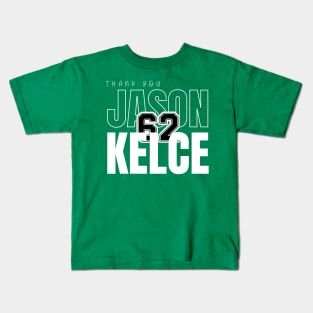 THANK YOU JASON KELCE FLY EAGLE Kids T-Shirt